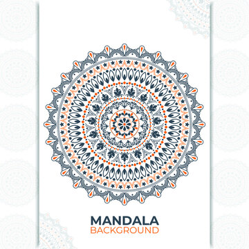 Creative And Unique Mandala Background Design
