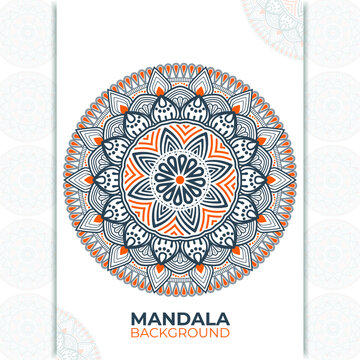 Creative And Unique Mandala Background Design