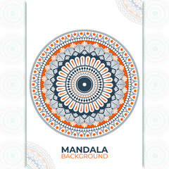 Creative And Unique Mandala Background Design