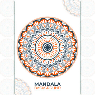 Creative And Unique Mandala Background Design