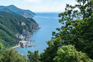 Fototapeta premium 【青森県下北半島佐井村】仏ヶ浦は極楽浄土の景観