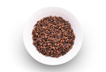 Clove isolated on white background