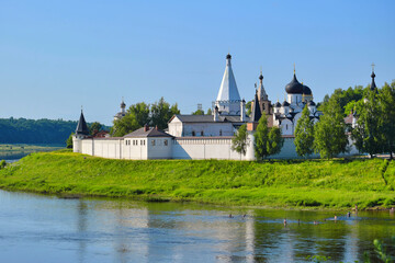 Assumption Orthodox Monastery in Staritsa town