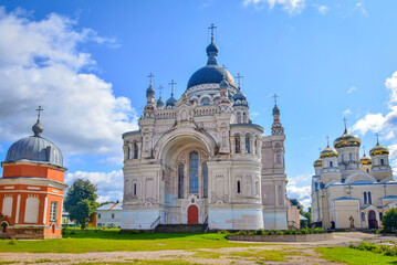 Orthodox Cathedral in the Kazan Monastery in Vyshny Volochek