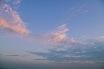 Fototapeta na wymiar blue clouds