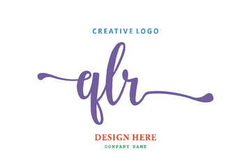 QLR lettering logo is simple, easy to understand and authoritative