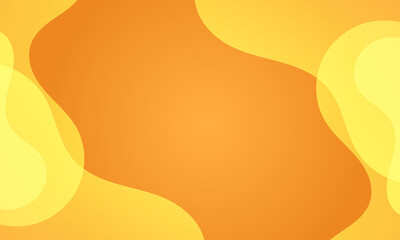 Abstract Orange geometric background. Modern background design. Liquid color. Fluid shapes composition. Fit for presentation design. website, basis for banners, wallpapers, brochure, posters