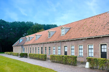 Fototapeta na wymiar Gevangenismuseum in Veenhuizen, Drenthe Province, The Netherlands