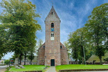 Fototapeta na wymiar Church in Norg, Drenthe province, The Netherlands