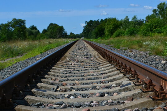 railway in the countryside
