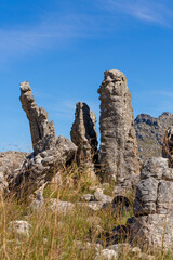 Some rocks in the Bain's Kloof in the Western Cape of South Africa