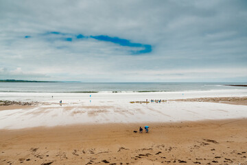 Beautiful Strandhill beach in county Sligo, Ireland