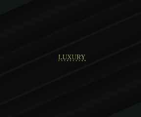 Obraz premium Premium background. Abstract luxury pattern. Gold glitter stripes background. Abstract gold line texture. Black pattern vector illustration.