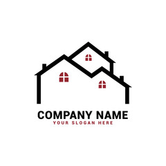 Real estate logo,Construction logo,home builder logo,house logo