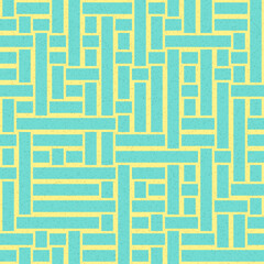 Abstract Geometric Pattern generative computational art illustration