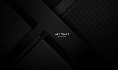 Abstract black pattern and background poster with dynamic waves. Vector illustration.