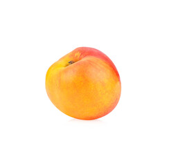 Nectarine fruit isolated on white background