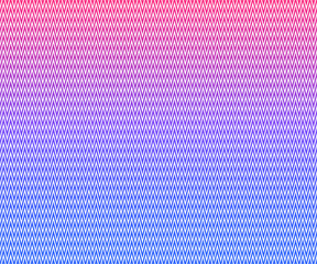 Zig Zag lines pattern. Black wavy line on white background. Abstract wave, vector illustration