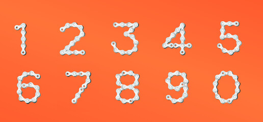 Bicycle Chain in Numbers