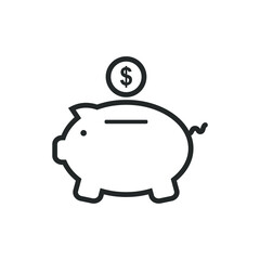 financial simple icon
