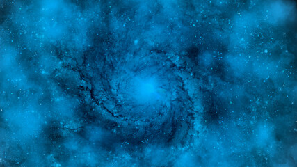 Obraz na płótnie Canvas Space background, blue and black background