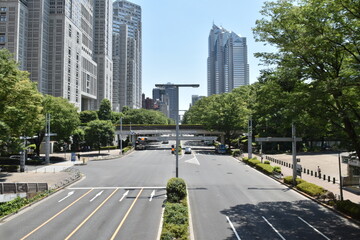 Obraz premium 公園通り