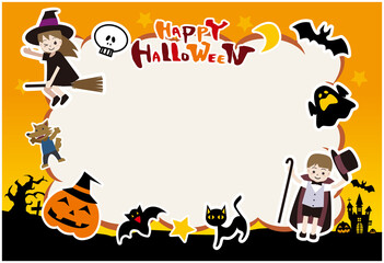 ハロウィン　背景　