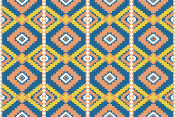 American ornament seamless pattern design for wallpaper, wrapping, fabric, clothing.