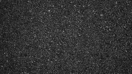 Surface grunge rough of asphalt, Seamless tarmac dark grey grainy road, Driveway texture background, Top view