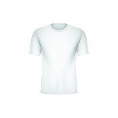 Fototapeta premium t shirt mockup isolated on white