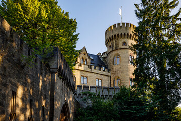 The Castle Landsberg at Meiningen in Thuringia