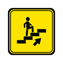 up-down stairs sign