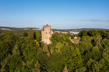 The Castle Landsberg at Meiningen in Thuringia