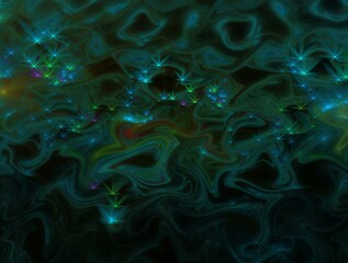 Imaginatory fractal background generated Image