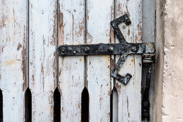 Details of old windows and doors.
