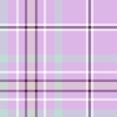 Seamless vector tartan pattern for fabric, textile, wrapping etc. Plaid background