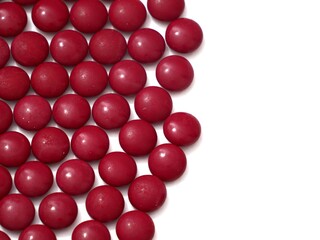 Blood tonic image in white background