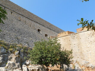 Fototapeta premium Internal view of the Palamidi fortress at Nafplio, Greece