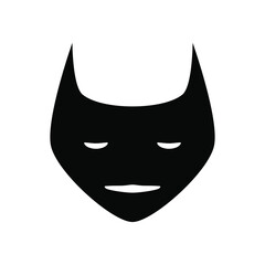 drama mask icon Cinema elements for mobile and web app concept. Flat icons on a white background.