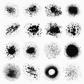 Spray Paint Vector Collection