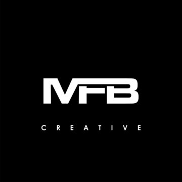 MFB Letter Initial Logo Design Template Vector Illustration