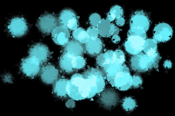 Coronavirus Covid-19 background, Abstract art background.