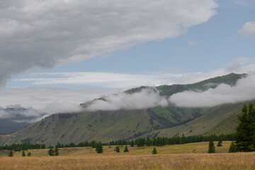 landscape with clouds