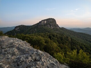 Fototapeta na wymiar table rock mountain