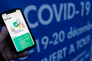 French digital application to fight against Covid-19, France
