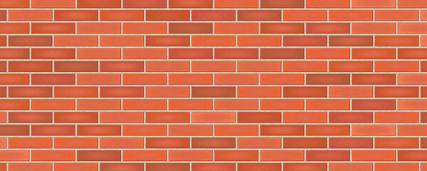 Old grunge red brick wall texture abstract background vector illustration