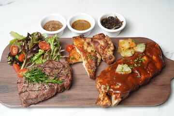 Meat platter