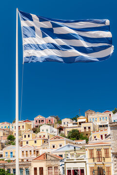 Symi Greek Island Flag