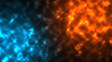 Shiny Nebula Background