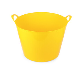 Plastic bucket on a white background © vadarshop